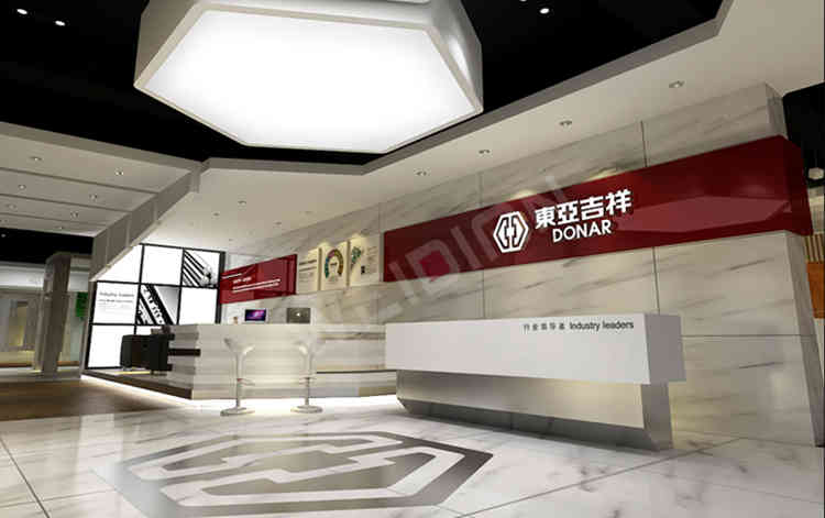 東亞鋼門廣州企業(yè)展廳設(shè)計(jì)裝修