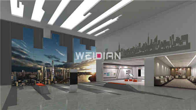 佳都科技企業(yè)深圳展廳裝飾設計