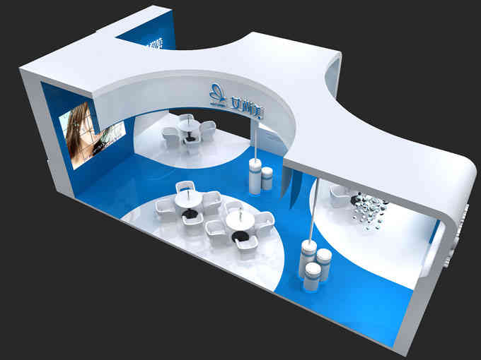 艾美尚特裝展臺美博會(huì)廣州廣交會(huì)展會(huì)設(shè)計(jì)搭建