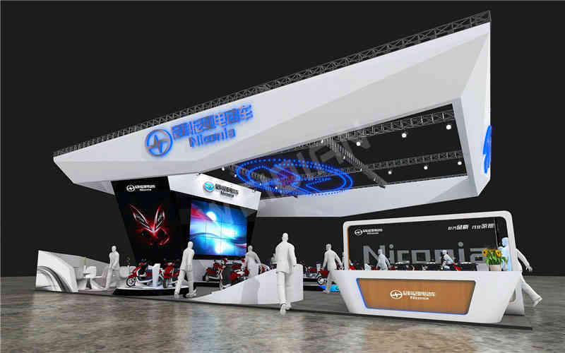 尼科尼電動(dòng)車(chē)廣州展臺(tái)設(shè)計(jì)搭建