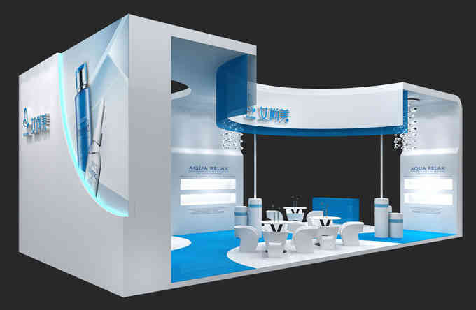 艾美尚特裝展臺美博會(huì)廣州廣交會(huì)展會(huì)設(shè)計(jì)搭建