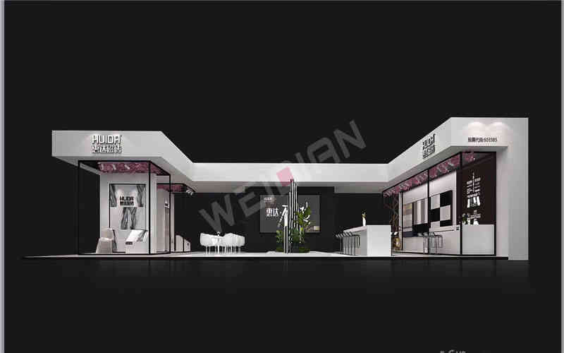 惠達(dá)磁磚設(shè)計周廣州展臺設(shè)計搭建