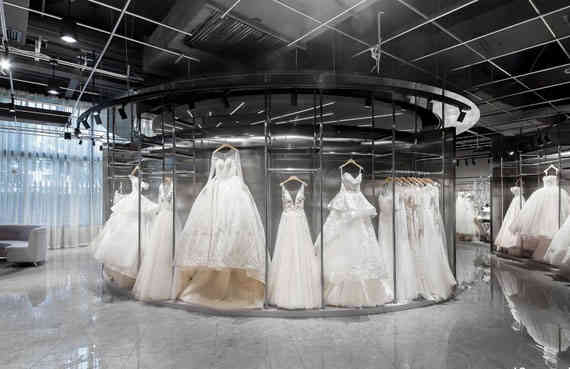 廣州店鋪設(shè)計(jì)公司婚紗店裝飾設(shè)計(jì)案例