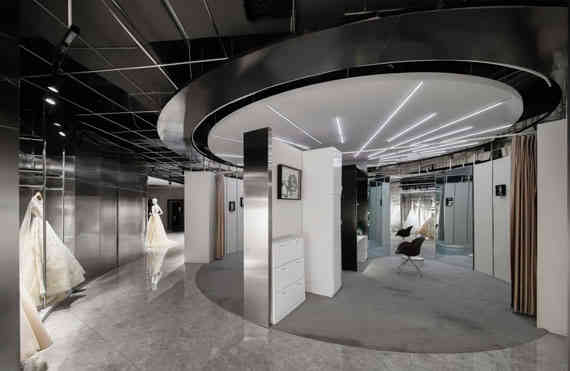 廣州店鋪設(shè)計(jì)公司婚紗店裝飾設(shè)計(jì)案例