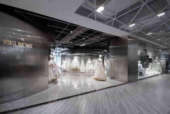 廣州店鋪設(shè)計(jì)公司婚紗店裝飾設(shè)計(jì)案例