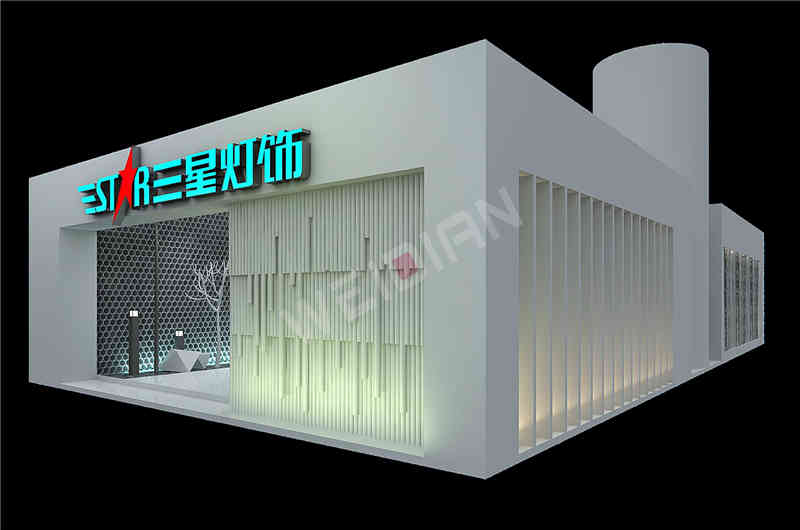三星照明廣州國(guó)際照明展覽會(huì)-光亞展廣州展臺(tái)設(shè)計(jì)搭建