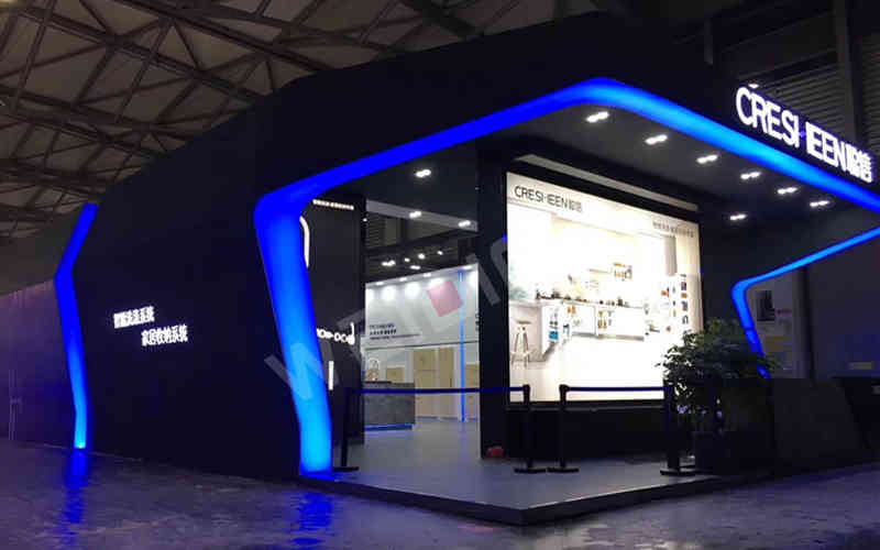 廣州展臺(tái)裝修公司設(shè)計(jì)聰信智能上海國際綠色廚房衛(wèi)浴展覽會(huì)廣州展臺(tái)裝修設(shè)計(jì)