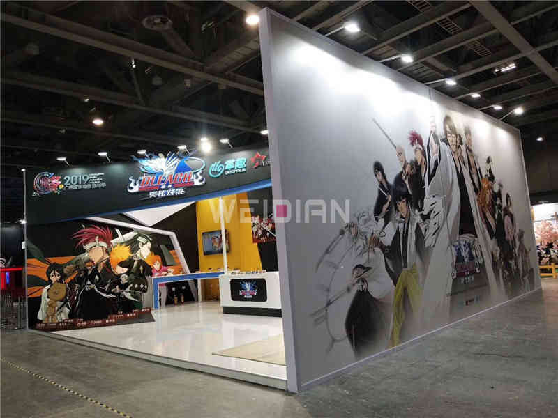廣州展臺(tái)設(shè)計(jì)公司搭建展臺(tái)裝修國際動(dòng)漫游戲展覽會(huì)CCG EXPO展會(huì)設(shè)計(jì)搭建