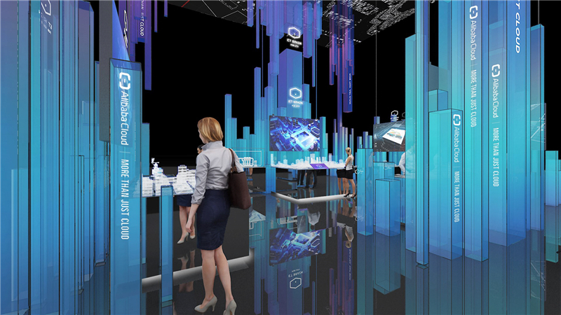 江蘇亨通光電股份有限公司參展廣州國際會(huì)議中心展覽設(shè)計(jì)展臺(tái)搭建2